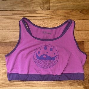 Disney Tangled Rapunzel & Flynn Purple Bralette
